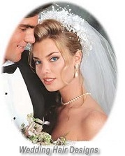 Wedding party and bridal hairstyles at Raphael International